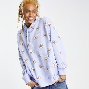 Nike Blue Daisy Hoodie
